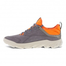 ECCO Wanderschuhe MX Low (Nubukleder, sockenartig) gravitygrau Damen